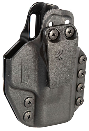 [604544673524] Blackhawk 416076BK Stache  IWB Size 76 Black Polymer Belt Clip Compatible w/Glock 48/S&W Shield EZ9 Ambidextrous