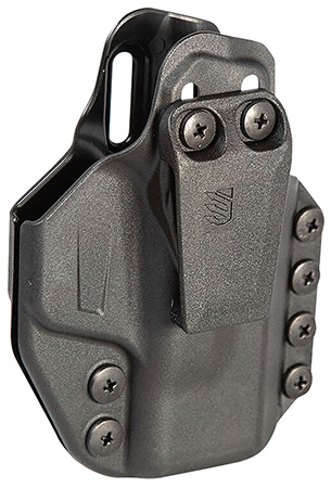 [604544673500] Blackhawk 416002BK Stache  IWB Size 02 Black Polymer Belt Clip Compatible w/Glock 19/23/32/48 Ambidextrous