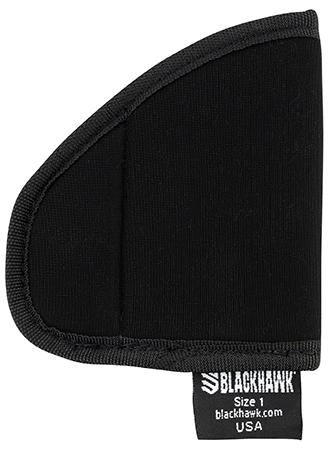 [648018010668] Blackhawk 40MP01BK TecGrip Mag Holster IWB Black Laminate 01 Ambidextrous