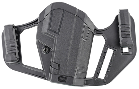 [604544640069] Uncle Mike's 79210 Apparition  IWB/OWB, Black Polymer, Compatible w/Glock 19/23/26/27, Belt Clip Mount, Ambidextrous