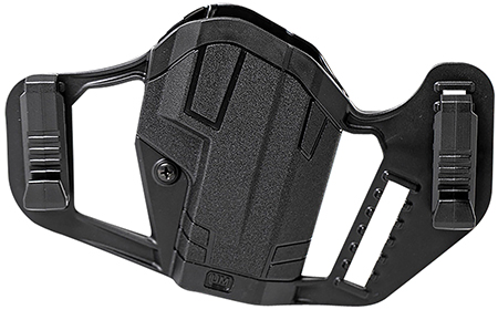 [604544640014] Uncle Mike's 79070 Apparition  IWB/OWB Black Polymer Belt Clip Fits Taurus G2/G2C/G3/PT111 Ambidextrous