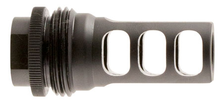 [816413020357] SilencerCo AC1733 ASR Muzzle Brake Black Steel with 5/8"-24 tpi Threads for 458 Cal