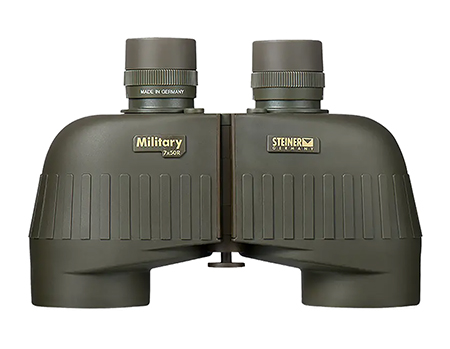 [840229102105] Steiner 2650 M750r Tactical 7x50mm Range Finding Reticle Floating Prism, Green Rubber Armor Makrolon