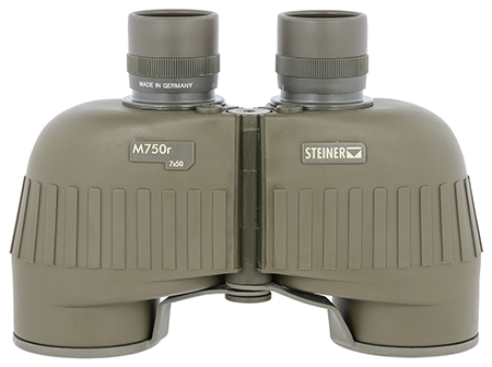 [840229102105] Steiner 2650 M750r Tactical 7x50mm Range Finding Reticle Floating Prism, Green Rubber Armor Makrolon