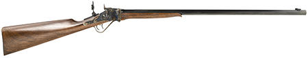 [839665005842] Taylors  &  Company 220069 Chiappa Half-Pint Sharps Full Size 44-40 Win 1rd 26" Blued Single Shot Octagon Barrel, Color Case Hardened Steel Drilled  &  Tapped Receiver, Walnut Fixed Stock, Right Hand