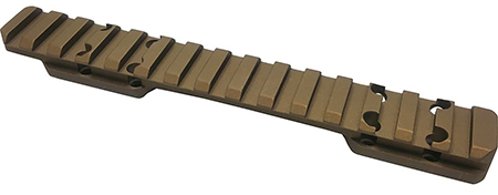 [876430003986] Talley PLMHC735 Picatinny Rail  Burnt Bronze Fits Browning X-Bolt Hells Canyon, Long Action 20 MOA