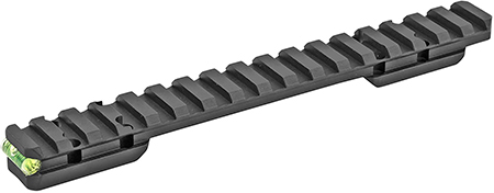 [810301023048] Talley PLM735ACI Picatinny Rail w/Anti-Cant Indicator Black Anodized Fits X-Bolt Long Action 20 MOA