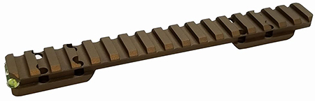 [810301023130] Talley PLMHC735AC Browning X-Bolt 20 MOA Picatinny Rail with Anti-Cant Indicator  Smoked Bronze Long Action 20 MOA