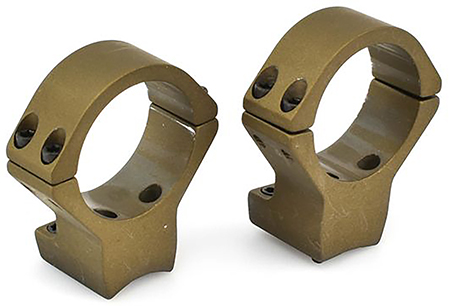 [810301023109] Talley HC850735 Scope Mount/Ring Combo  Burnt Bronze Aluminum 34mm Tube X-Bolt High Rings 0 MOA