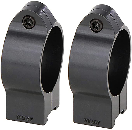 [810301021693] Talley 30CZRH Rimfire Rings  Black CZ 452 European/455/457/512/513 30mm High 0 MOA