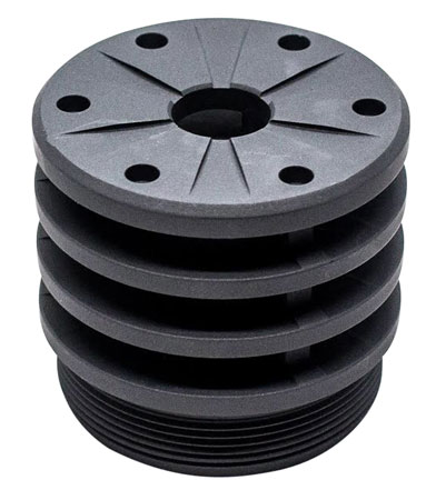 [816413020524] SilencerCo AC2022 Bravo Anchor Brake 30 Cal 7075-T6 Aluminum Black