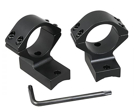 [876430001708] Talley 948749 Scope Mount/Ring Combo  Black Anodized Aluminum 1" Tube Kimber 84M Medium Rings 0 MOA
