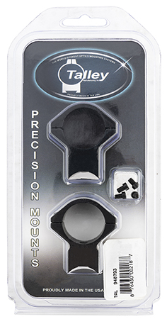 [876430002187] Talley 940793 Scope Mount/Ring Combo  Black Anodized Aluminum 1" Tube Savage 93R/B.Mag/Mark II Medium Rings 0 MOA