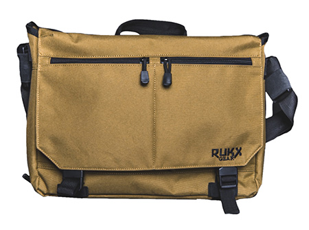 [819644027683] Rukx Gear ATICTBBT Discrete Carry Business Bag Tan Shoulder