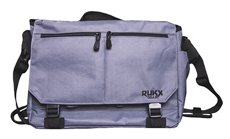 [819644027676] Rukx Gear ATICTBBS Discrete Carry Business Bag Smoke Gray Shoulder