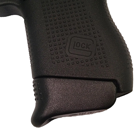 [605849200484] Pearce Grip PG42+1 Magazine Extension  made of Polymer with Black Finish  &  3/4" Gripping Surface for Glock G42 (Adds 1rd)
