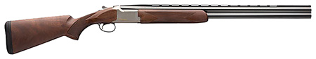 [023614744610] Browning 018259305 Citori Hunter 12 Gauge 26" Barrel 3" 2rd, Blued Barrels, Silver Nitride Finished Receiver With Gold Enhancement, Grade II Satin American Walnut Stock