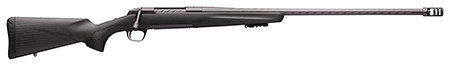 [023614850205] Browning 035543297 X-Bolt Pro Long Range 300 PRC 3+1 26" Skip Fluted Heavy Barrel, Recoil Hawg Muzzle Brake, Spiral Fluted Bolt, Carbon Gray Elite Cerakote, Natural Carbon Fiber Stock