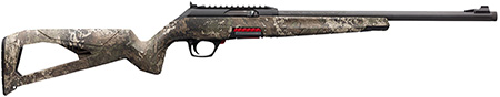 [048702023194] Winchester Repeating Arms 521111102 Wildcat SR Full Size 22 LR 10+1 16.50" Matte Blued Threaded Sporter Barrel, Picatinny Rail Matte Black Polymer Receiver, TrueTimber Strata Skeletonized Synthetic St