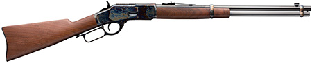 [048702019722] Winchester Guns 534280141 Model 1873 Competition Carbine High Grade 45 Colt (LC) 10+1 20" Color Case Hardened Grade III/IV Oil Walnut Stock Right Hand (Full Size)
