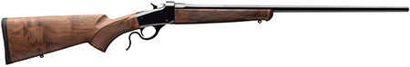 [048702021756] Winchester Repeating Arms 534293206 Model 1885 Low Wall Hunter 22 Hornet 1rd 24" Polished Blued Octagon Barrel, Drilled  &  Tapped Steel Receiver, Grade III/IV Walnut Fixed w/Pistol Grip Wood Stock