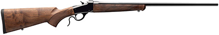 [048702021787] Winchester Repeating Arms 534293212 Model 1885 Low Wall Hunter Full Size 243 Win 1rd 24" Polished Blued Octagon Barrel, Drilled  &  Tapped Steel Receiver, Grade III/IV Walnut Fixed w/Pistol Grip Stock