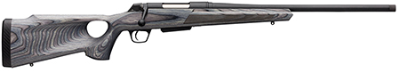 [048702009501] Winchester Guns 535727212 XPR Thumbhole Varmint SR 243 Win 3+1 Cap 24" TB Blued Perma-Cote Rec Matte Black Laminate Fixed Thumbhole Stock Right Hand with MOA Trigger System (Full Size) No Sights