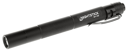 [017398803694] Nightstick MT100  Mini-TAC Black Anodized 130 Lumens White LED