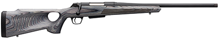 [048702020926] Winchester Guns 535727294 XPR Thumbhole Varmint SR 6.5 PRC 3+1 Cap 24" TB Blued Perma-Cote Rec Matte Black Laminate Fixed Thumbhole Stock Right Hand with MOA Trigger System (Full Size) No Sights