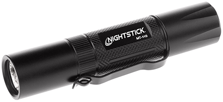 [017398803700] Nightstick MT110  Mini-TAC Black Anodized 150 Lumens White LED