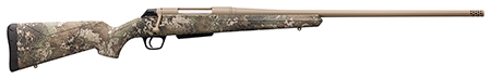 [048702022982] Winchester Guns 535773294 XPR Hunter 6.5 PRC 3+1 Cap 24" MB Flat Dark Earth Perma-Cote Rec TrueTimber Strata Stock Right Hand with MOA Trigger System (Full Size) No Sights