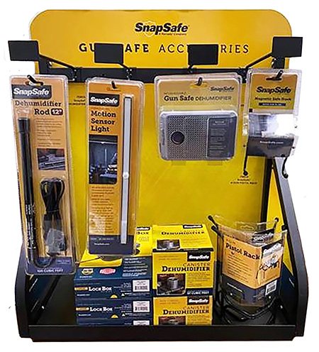 [842631100502] SnapSafe 77500 Safe Top Display  Yellow Countertop