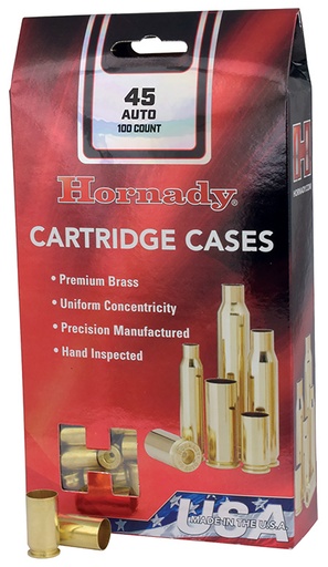 [090255486025] Hornady 8602 Unprimed Cases Cartridge 22 Hornet Rifle Brass