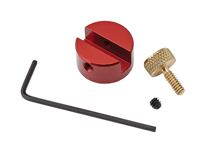 [090255704396] Hornady AB1 Lock-N-Load Anvil Base Kit Red Multi Caliber
