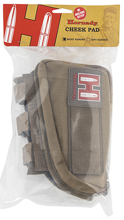 [090255991109] Hornady 99110 Gun Cheek Piece  Tan Cordura 5rd Rifle Right Hand
