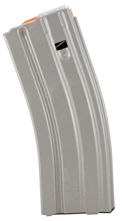 [766897410161] DuraMag 3023002178CPD Speed  30rd 223 Rem/300 Blackout/5.56x45mm NATO for AR-15 Gray w/ Orange Follower Detachable