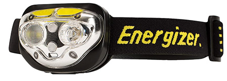 [039800132093] Energizer HDE32E Vision Ultra  20/400 Lumens Red/Green/White IPX4 LED Bulb Black 80 Meters Distance