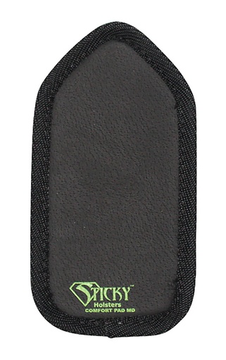 [859640007234] Sticky Holsters COMFORTPADMD Comfort Pad Holster Cushion IWB Size Medium Black Foam Hook  &  Loop Ambidextrous