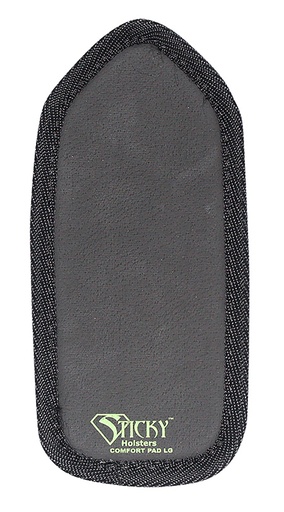 [859640007241] Sticky Holsters COMFORTPADLG Comfort Pad Holster Cushion IWB Size Large Black Foam Hook  &  Loop Ambidextrous