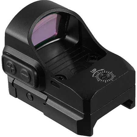 [788130028001] TruGlo TG-TG8200B Tru-Tec Micro Black Hardcoat Anodized 1x 23x17mm 3 MOA Illuminated Red Dot Reticle Features RMR Compatible