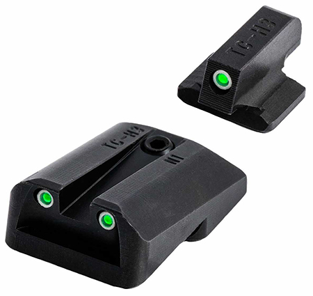 [788130019719] TruGlo TGTG231N2 Tritium  Black | Green Tritium Front Sight Green Tritium Rear Sight