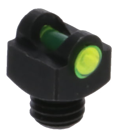[788130102145] TruGlo TGTG954AG StarBrite Deluxe Bead  Black | Green Fiber Optic Front Sight 6-48" Threads