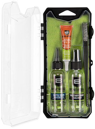 [852712005077] Breakthrough Clean BT101 Basic Cleaning Kit Multi-Caliber/Green