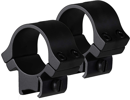 [788130028162] TruGlo TGTG8961B3 Lightweight Scope Rings  Matte Black 1" Medium 4 Screws (2 Per Side)