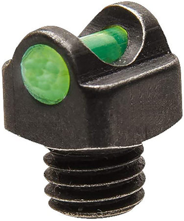[788130202036] TruGlo TGTG954DG StarBrite Deluxe Bead  Black | Green Fiber Optic Front Sight 2.6mm Threads