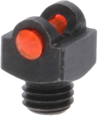 [788130202043] TruGlo TGTG954ER StarBrite Deluxe Bead  Black | Red Fiber Optic Front Sight 3mm Threads