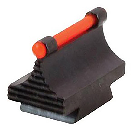 [788130102107] TruGlo TGTG95500RR 3/8" Dovetail Front Sight  Black 0.500" Red Ramp for Rifle