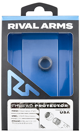 [788130029657] Rival Arms RARA300001D Thread Protector  9mm Luger Stainless PVD 416R Stainless Steel 1/2"-28 tpi