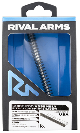 [788130031841] Rival Arms RARA50C201S Guide Rod Assembly Guide Rod Assembly CZ 75 SP-01 Shadow Target II Black Stainless Steel