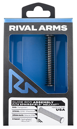 [788130031834] Rival Arms RARA50A201T Guide Rod Assembly  Tungsten for Springfield Hellcat
